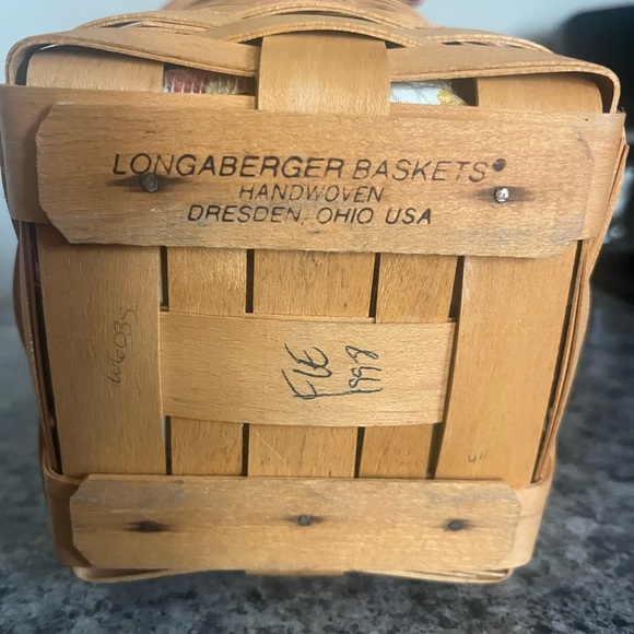 Longaberger Snapdragon Basket - Picture 5 of 6